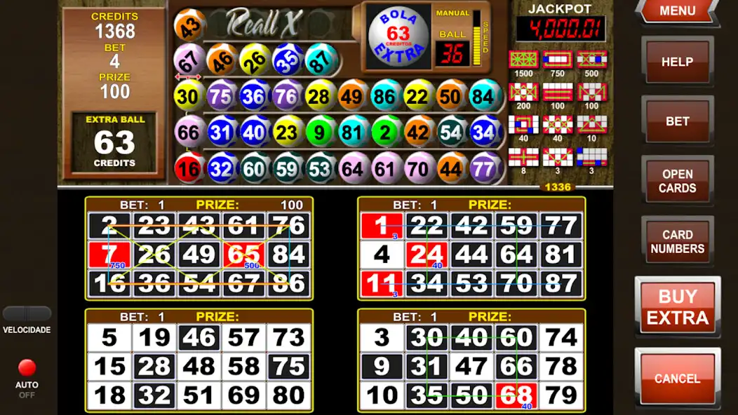 Play Video Bingo Reall X Flex  and enjoy Video Bingo Reall X Flex with UptoPlay