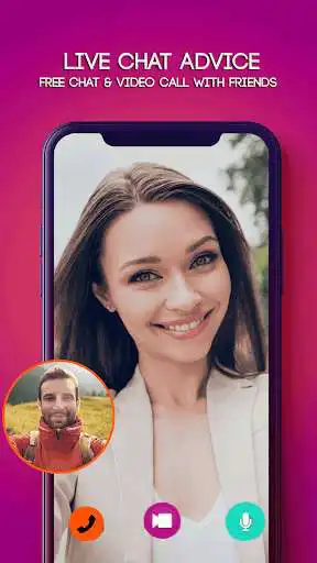 Play Video Call Chat - Video Chat Guide  and enjoy Video Call Chat - Video Chat Guide with UptoPlay