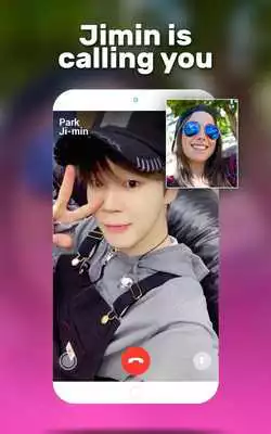Play Video Call from BTS Jimin