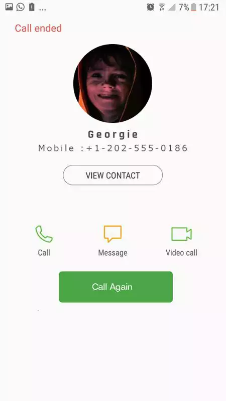 Play Video Call From Georgie