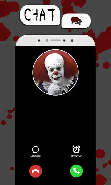Play Video Call from Killer Clown