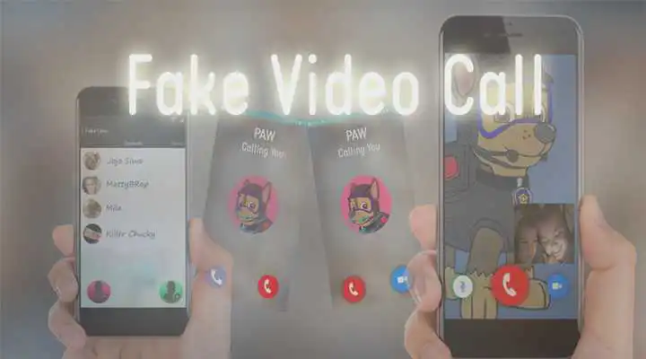 Play Video call from Pawer Patrol Prank