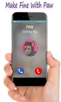 Play Video call from Pawer Patrol Prank