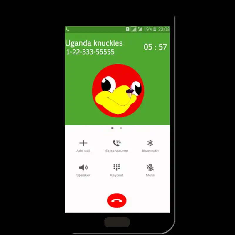 Play video call from ugandan knuckles