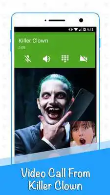 Play Video Call Killer Clown Prank
