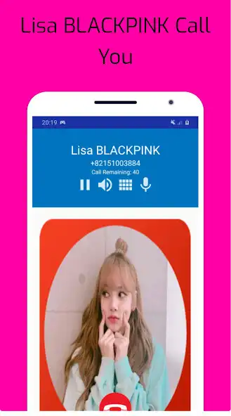 Play Video Call Lisa BLACKPINK !Fake Video Call as an online game Video Call Lisa BLACKPINK !Fake Video Call with UptoPlay