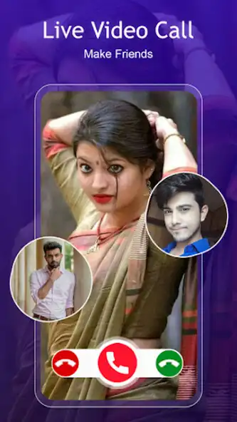 Play Video Call Random - Live Talk  and enjoy Video Call Random - Live Talk with UptoPlay