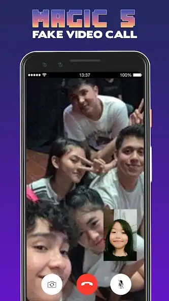 Play Video Call Sama Pemain Magic 5 as an online game Video Call Sama Pemain Magic 5 with UptoPlay