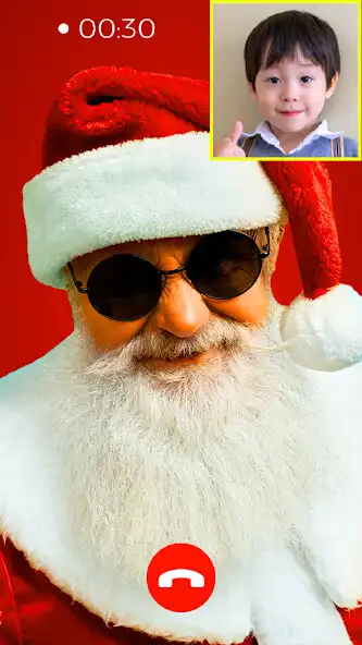 Play Video Call Santa Real as an online game Video Call Santa Real with UptoPlay