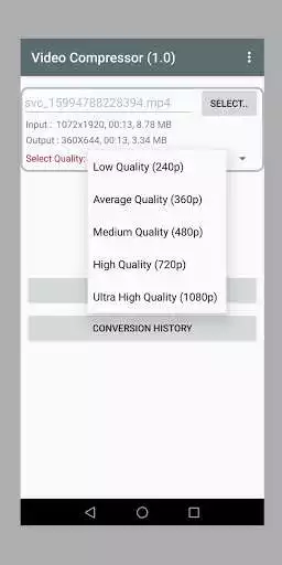 Play Video Compressor as an online game Video Compressor with UptoPlay