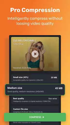 Play Video Compressor ShrinkVid: Reduce Video File Size  and enjoy Video Compressor ShrinkVid: Reduce Video File Size with UptoPlay