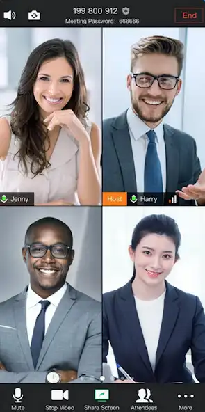 Play Video Conferencing For Meeting as an online game Video Conferencing For Meeting with UptoPlay