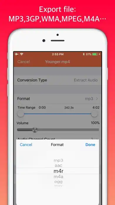 Play Video Converter : MP4 to MP3 as an online game Video Converter : MP4 to MP3 with UptoPlay