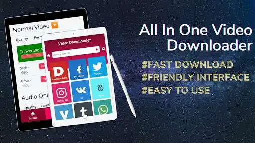 Play Video Downloader - Fast All In One Browser as an online game Video Downloader - Fast All In One Browser with UptoPlay