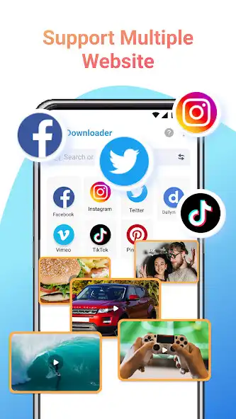 Play Video downloader for All Video as an online game Video downloader for All Video with UptoPlay