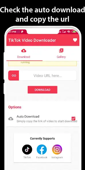 Play Video Downloader for TikTok - Facebook - Instagram  and enjoy Video Downloader for TikTok - Facebook - Instagram with UptoPlay