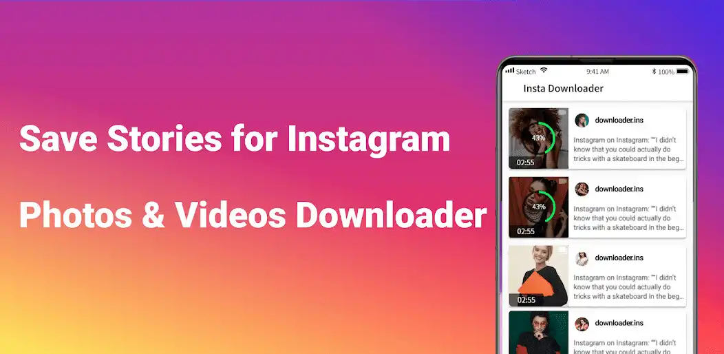 Play Video Downloader - Story Saver  and enjoy Video Downloader - Story Saver with UptoPlay