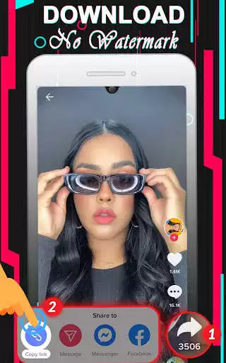 Play Video downloader - TikTok No Watermark - TikDown  and enjoy Video downloader - TikTok No Watermark - TikDown with UptoPlay