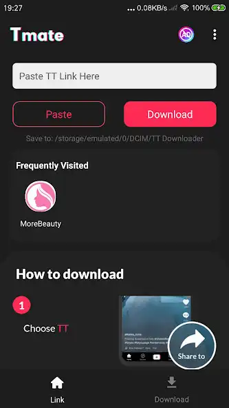 Play Video Downloader - Tmate  and enjoy Video Downloader - Tmate with UptoPlay