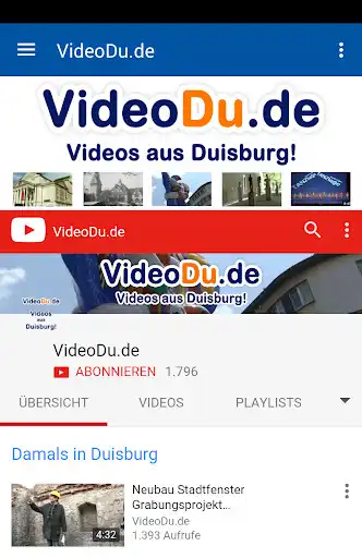 Play VideoDu.de-Videos aus Duisburg  and enjoy VideoDu.de-Videos aus Duisburg with UptoPlay