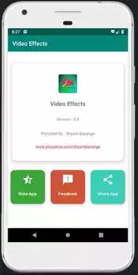 Play Video Editing  Effects