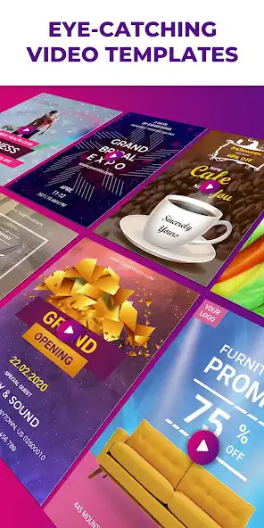 Play Video Flyer Maker, Ad Creator as an online game Video Flyer Maker, Ad Creator with UptoPlay