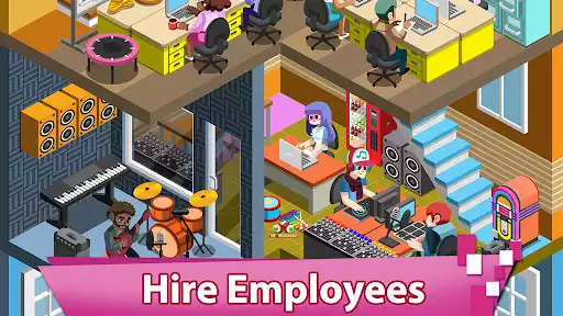 Play Video Game Tycoon idle clicker as an online game Video Game Tycoon idle clicker with UptoPlay