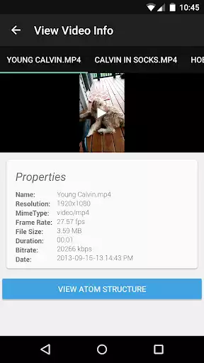 Play Video Info Viewer as an online game Video Info Viewer with UptoPlay