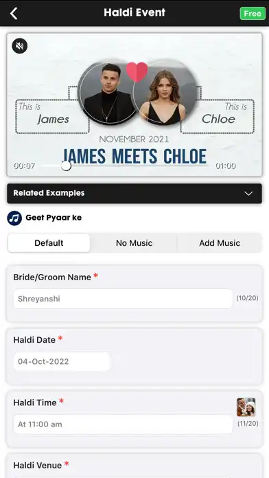 Play Video Invitation Maker Ecards as an online game Video Invitation Maker Ecards with UptoPlay