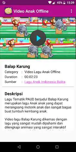 Play Video Lagu Anak Offline  and enjoy Video Lagu Anak Offline with UptoPlay