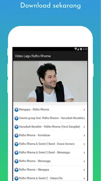 Play Video Lagu Ridho Rhoma  and enjoy Video Lagu Ridho Rhoma with UptoPlay