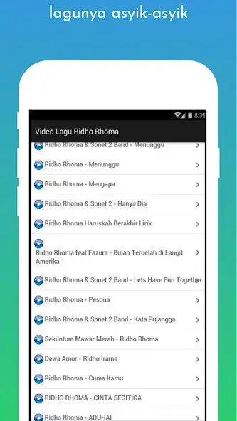 Play Video Lagu Ridho Rhoma as an online game Video Lagu Ridho Rhoma with UptoPlay
