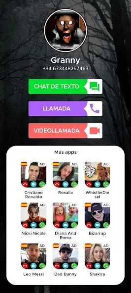 Play Videollamada Granny Scary  and enjoy Videollamada Granny Scary with UptoPlay