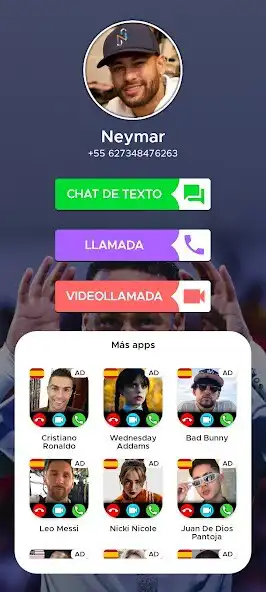 Play Videollamada Neymar Jr  and enjoy Videollamada Neymar Jr with UptoPlay