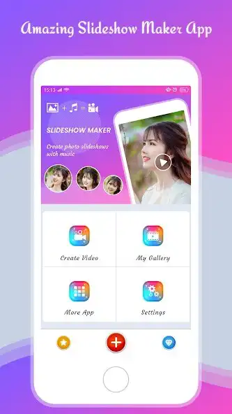 Play Video Maker - Slideshow Maker  and enjoy Video Maker - Slideshow Maker with UptoPlay