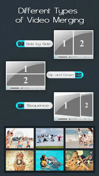 Play Video Merge : Easy Video Merger  Video Joiner  and enjoy Video Merge : Easy Video Merger  Video Joiner with UptoPlay