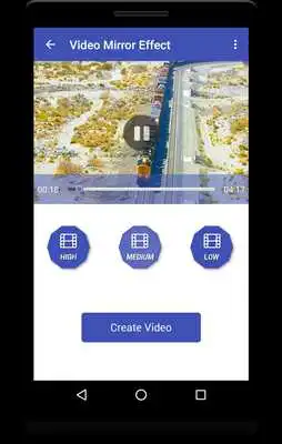 Play Video Mirror Effect