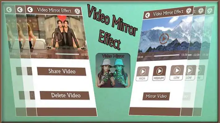 Play Video Mirror Effect