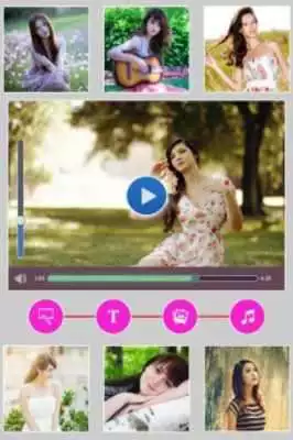 Play Video Movie Slideshow Maker