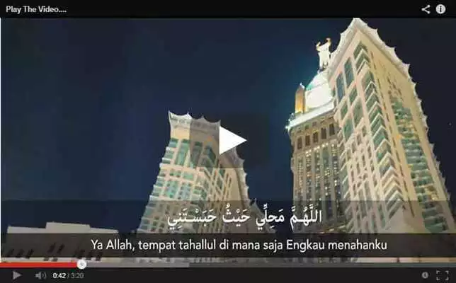 Play Video Panduan Haji dan Umroh 2018