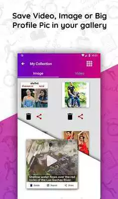 Play Video  Photo Downloader QuickSave for Instafy