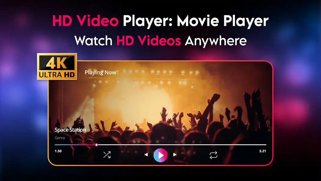 Play Video Player: 4K Live Playback  and enjoy Video Player: 4K Live Playback with UptoPlay