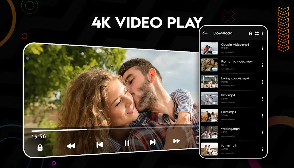 Play Video Player For All Formats  and enjoy Video Player For All Formats with UptoPlay