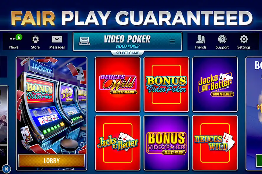 Play Video Poker by Pokerist as an online game Video Poker by Pokerist with UptoPlay