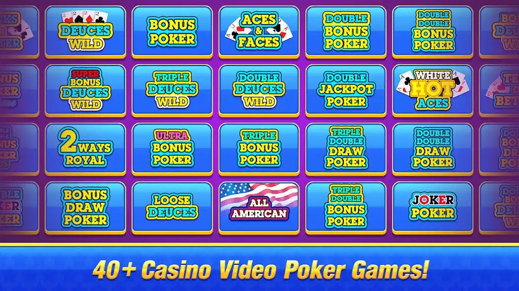 Play Video Poker ™ - Classic Games  and enjoy Video Poker ™ - Classic Games with UptoPlay