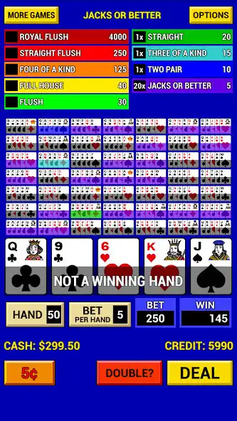 Play Video Poker Classic Multi  and enjoy Video Poker Classic Multi with UptoPlay