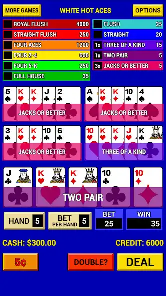 Play Video Poker Classic Multi as an online game Video Poker Classic Multi with UptoPlay
