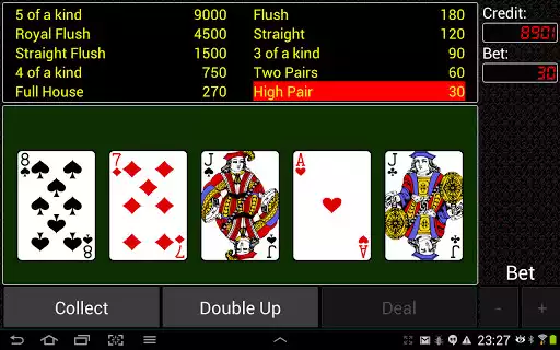 Play Video Poker (FREE) as an online game Video Poker (FREE) with UptoPlay
