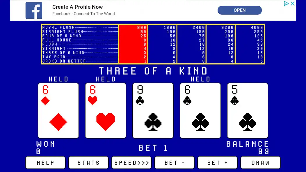 Play Video Poker - Jacks or Better as an online game Video Poker - Jacks or Better with UptoPlay