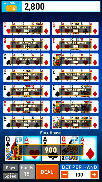 Play Video Poker Multi Bonus  and enjoy Video Poker Multi Bonus with UptoPlay